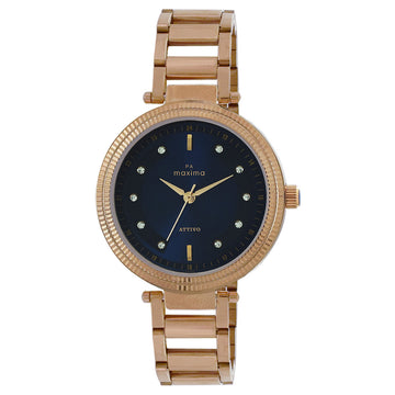 Maxima ATTIVO Women Blue Dial Analogue Watch - 62003CMLR